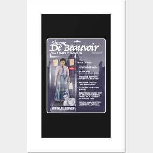 Simone De Beauvoir Action Figure Posters and Art